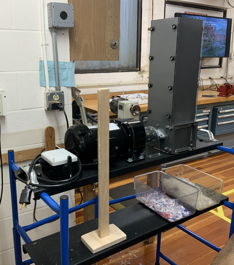 pic of plastic upcycling machine